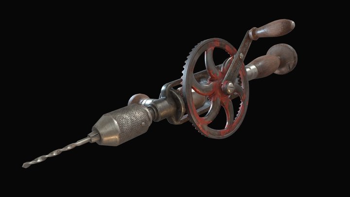 Drill Texturing Assignment. 3D Model