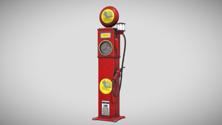 OldFuelPump(PP4) 3D Model