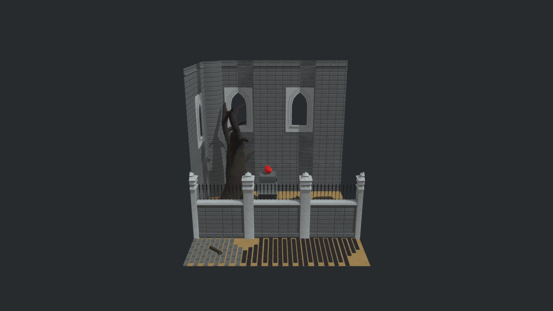 Devoir 3 - Cimetière Style Bloodborne