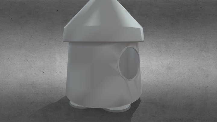 Mushi Ship EXT 3D Model