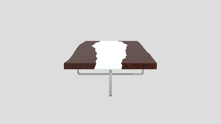 Coffee Table With Epoxy