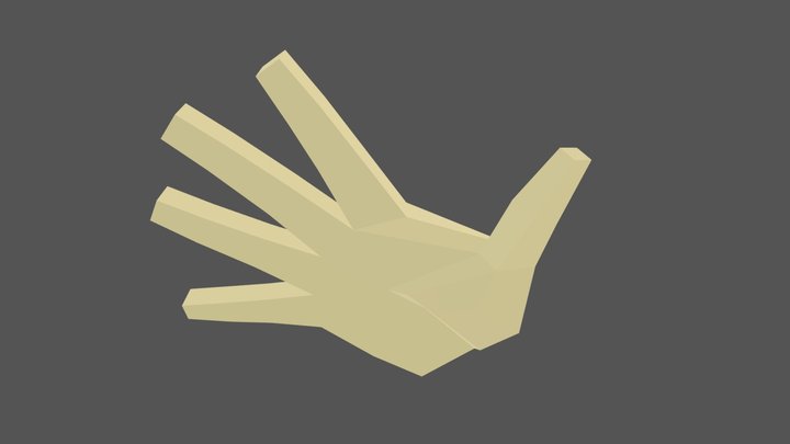 Hand 3D Model