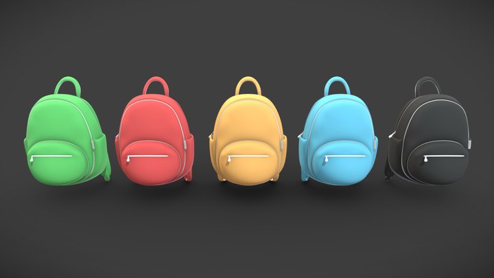 Backpacks A1 X5 3D Model