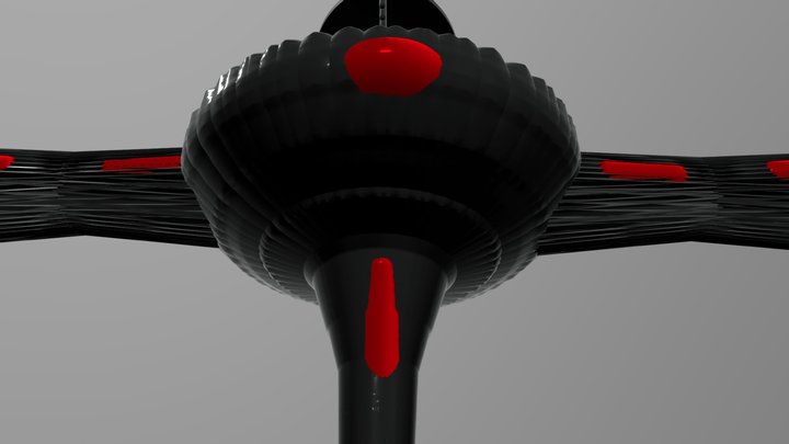 The Dark Classic Tripod With War Suit 3D Model