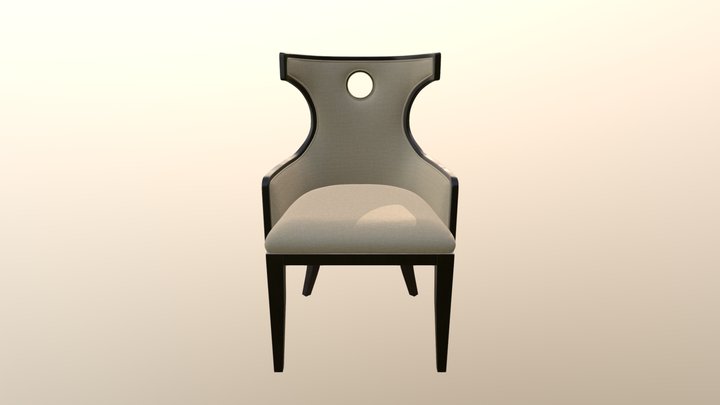 Realistic Chair 3D Model