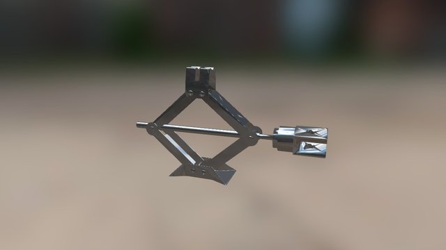 Car Jack 3D Model
