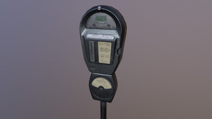 parking meter 3D Model