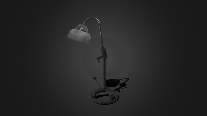 Old Lamp 3D Model