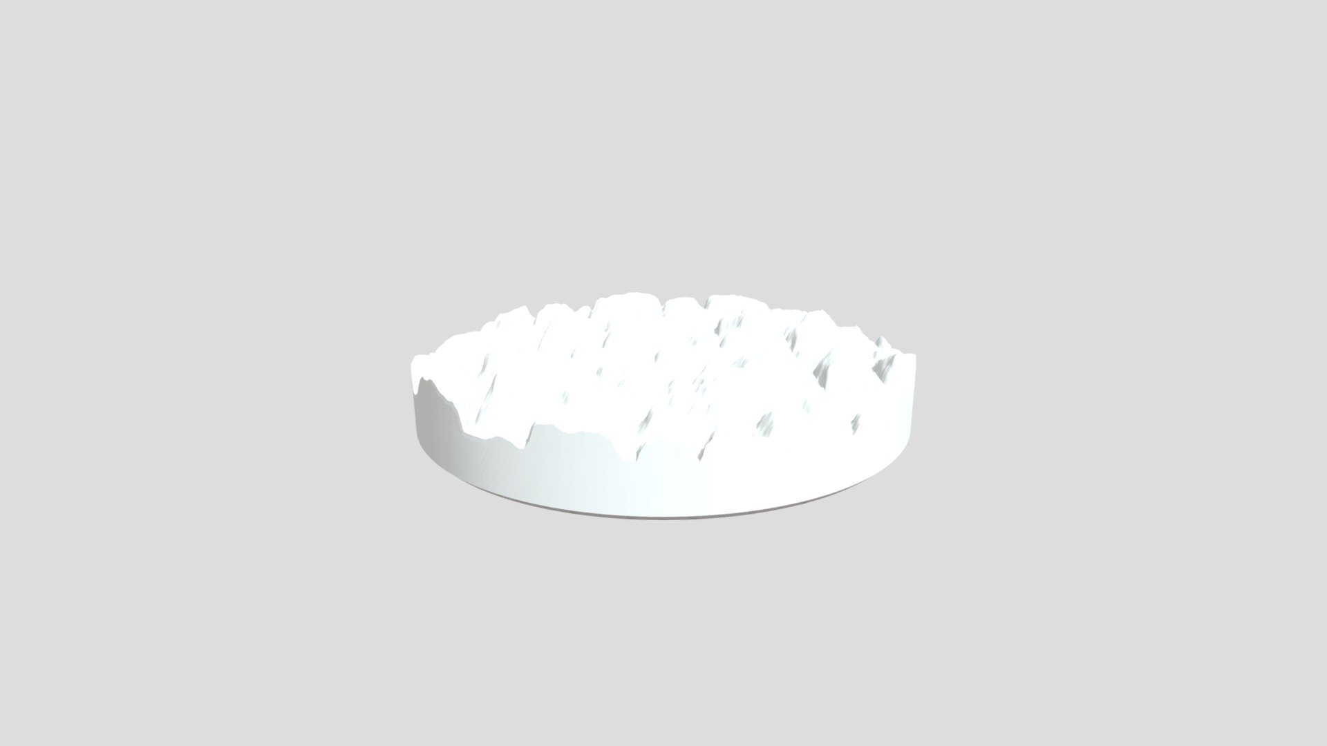 25mm Round and Square Medieval Brick Base