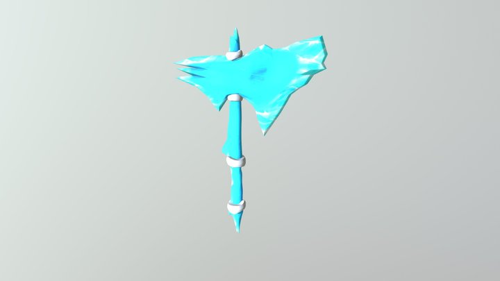 Ice Axe FBX 1 3D Model