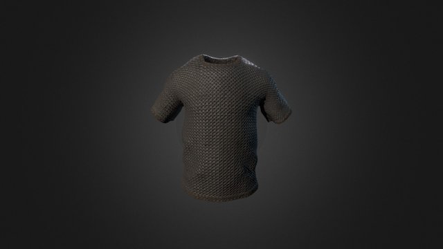 Rust workshop Tshirt: Chainmail 3D Model