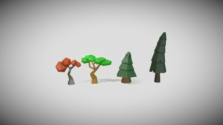 Trees 3D Model