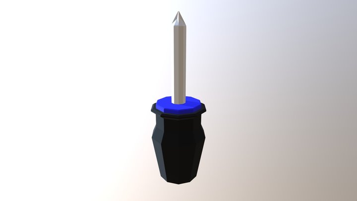 Screw Driver 3D Model