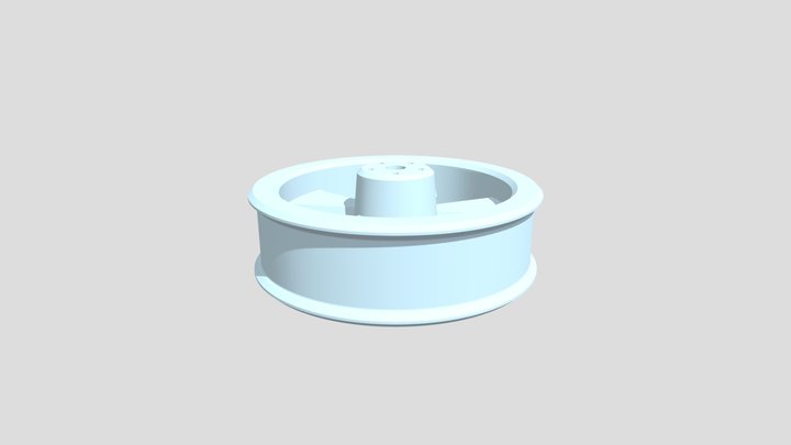 Part Studio 6 - Wheel Rim 3D Model