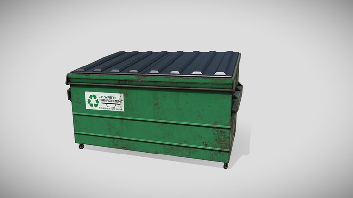 Dumpster 3D Model