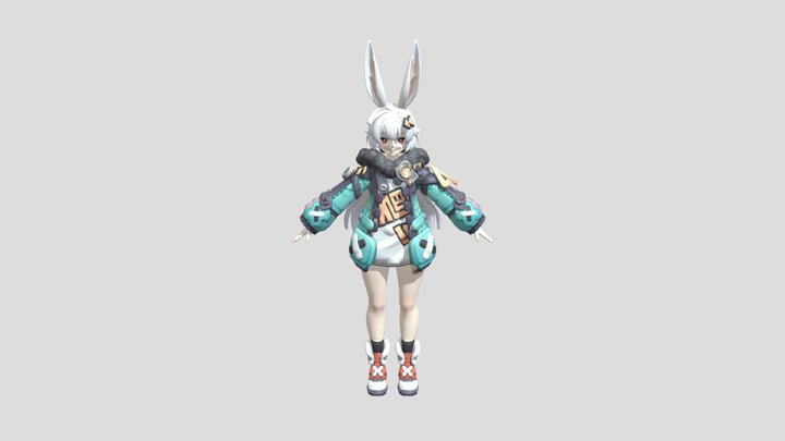 Taffy 3D Model