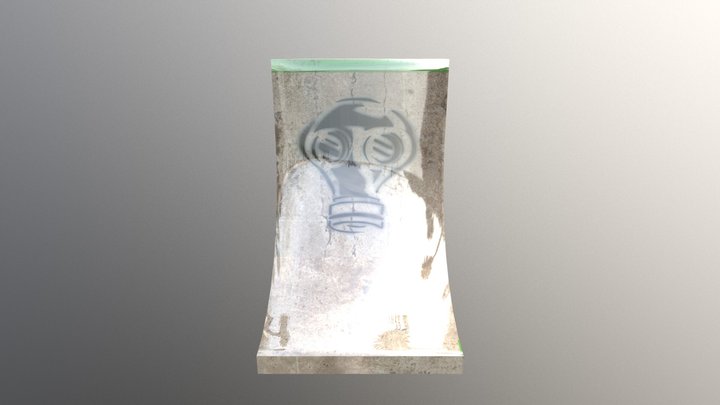 Skate Park Ramp 3D Model