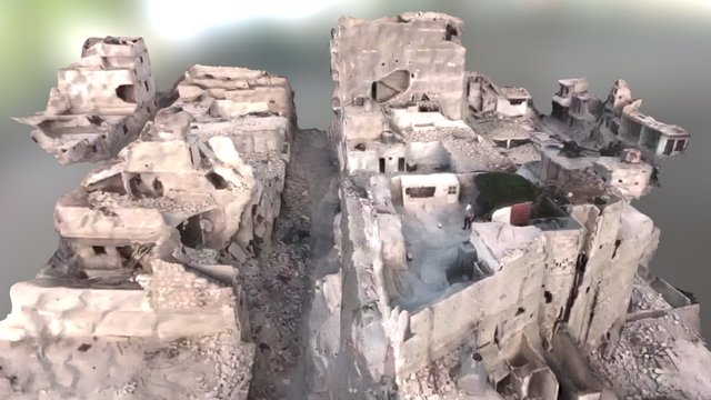 Aleppo, Syria - city block 09-02