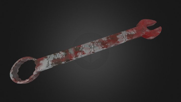 llave inglesa 3D Model