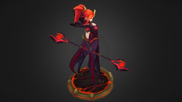 Lux Magma 3D Model
