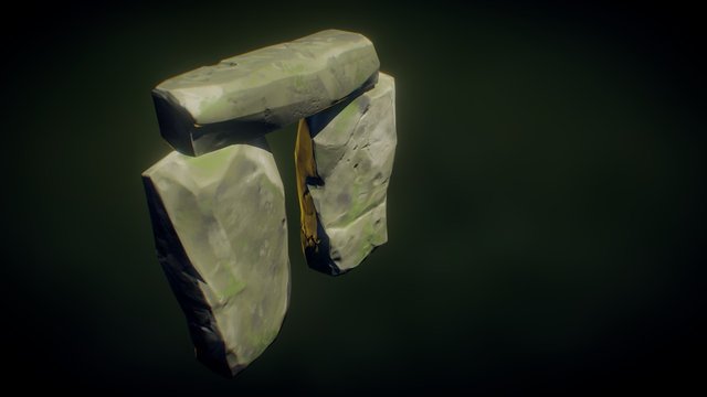 Stonehenge Stones 3D Model