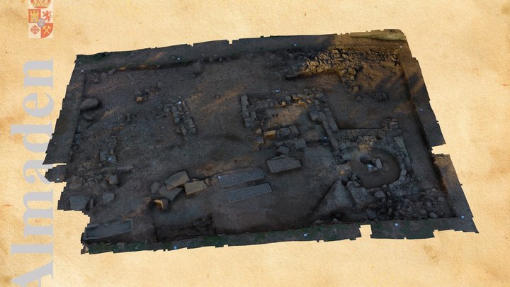 Yacimiento arqueológico Pilar de la Legua 3D Model