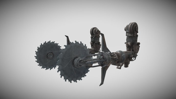 saw arms – Kostenloses 3D-Modell STL