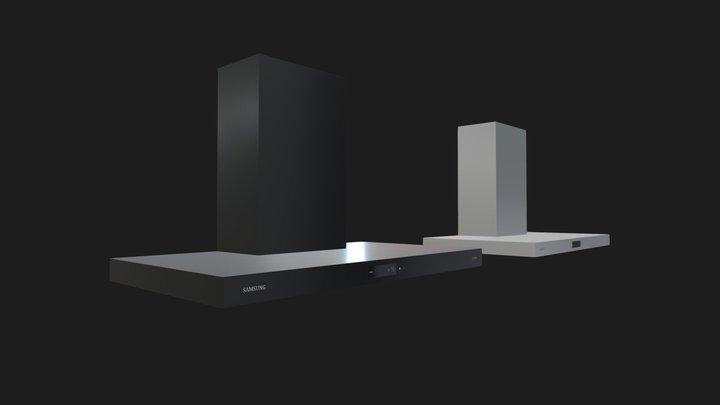 Samsung Bespoke 36" Smart Wall Mount Hood – Free 3D Model STL