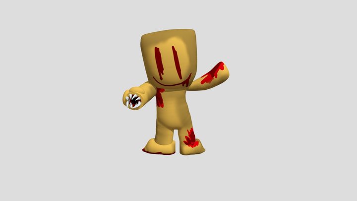 Partygoer 3D Model