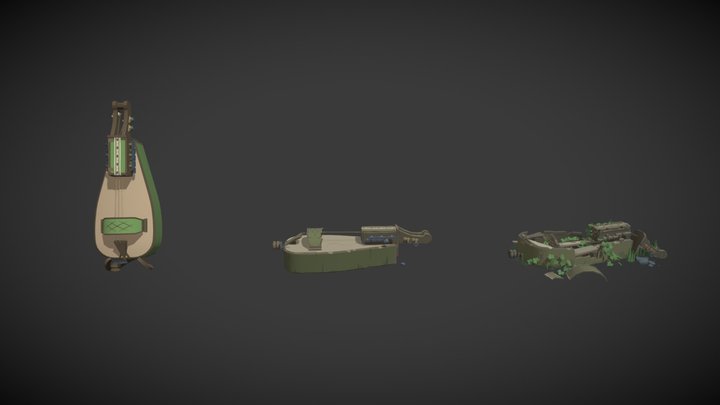 XYZ_HW_DRAFT_damage 3D Model
