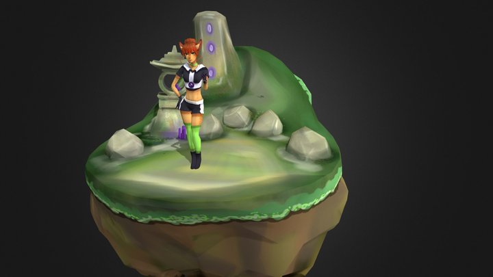 Catgirls 3D models - Sketchfab