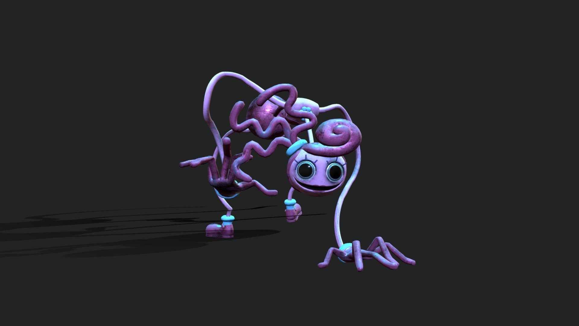 Animated] Poppy Playtime  Scary Mommy Death - Download Free 3D model by  Xoffly (@Xoffly) [6446d5e]