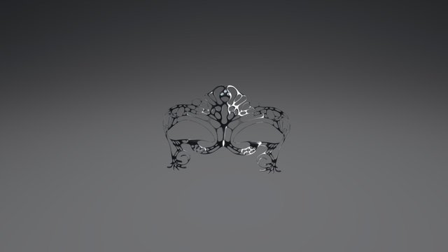 Masquerade Mask 3D Model