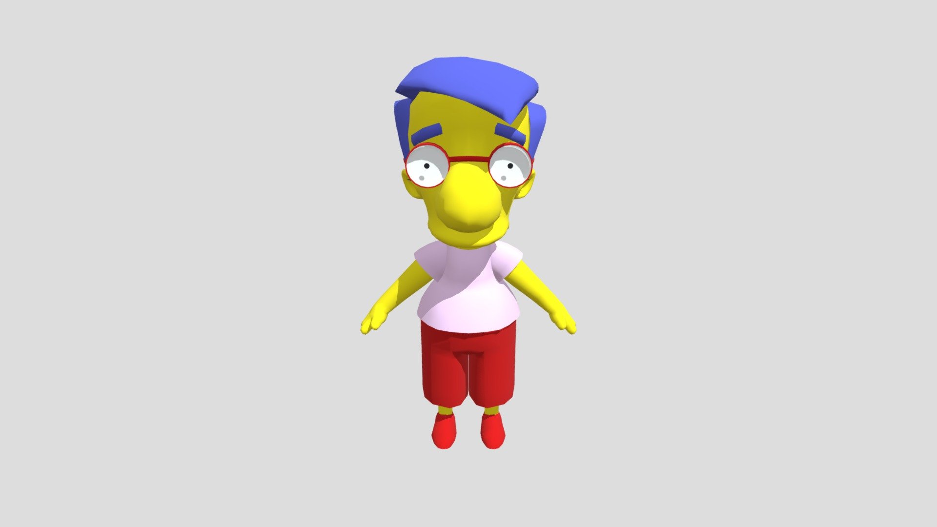 Milhouse Van Houten - Download Free 3D model by chicosantossaraiva ...