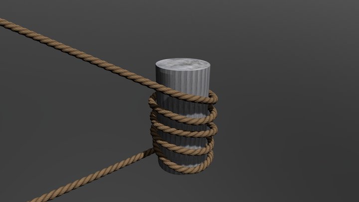 Rope 3D Model