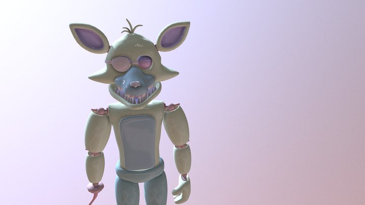 Unwithered-foxy (1) 3D Model