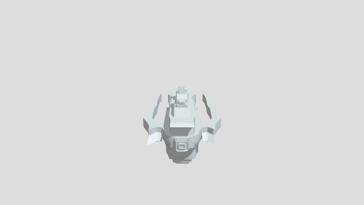 Capital Ship #1 3D Model