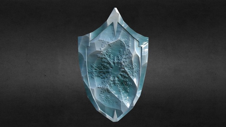 Ice Shield 3D Model