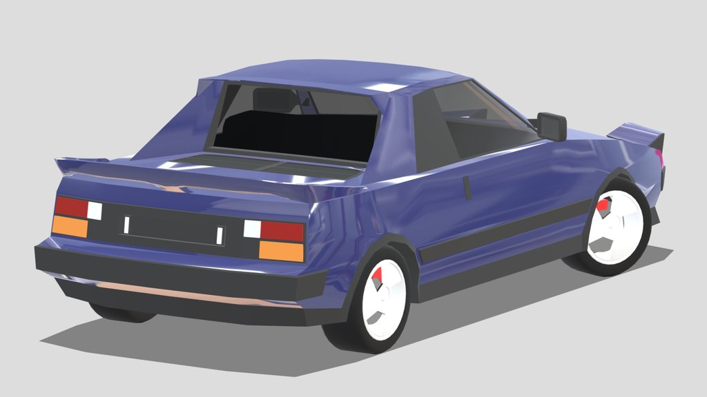 Mid engine coupé from the late 80s