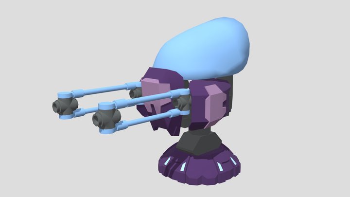 HALO MEGA Covenant Shade (Legacy) 3D Model
