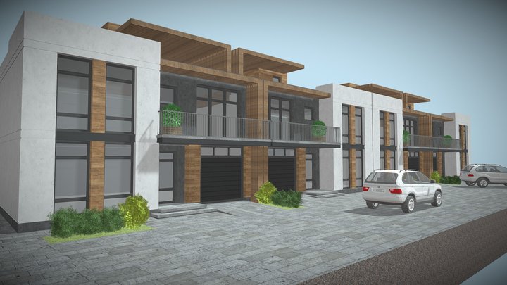 Пустомити_Модель 3D Model