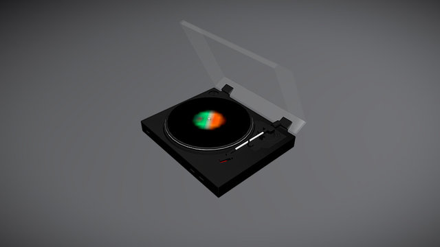 VCD Lenco turntable 3D Model