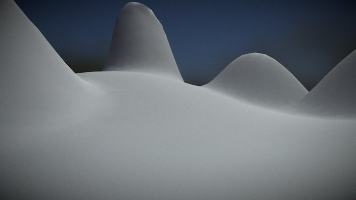 Weird Land 3D Model