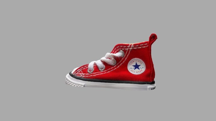 Converse Shoe PC Model plushie 3D Model