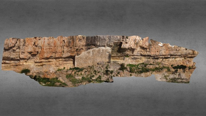 Cova de les Morretes (Benitatxell) - restaurada 3D Model