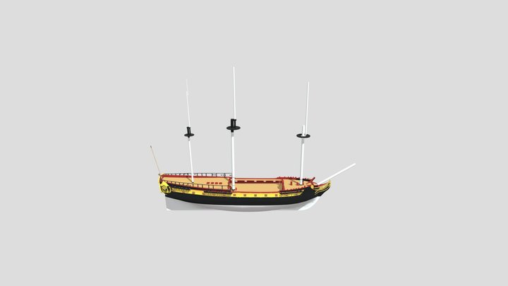 LA SIRENE 1744 3D Model