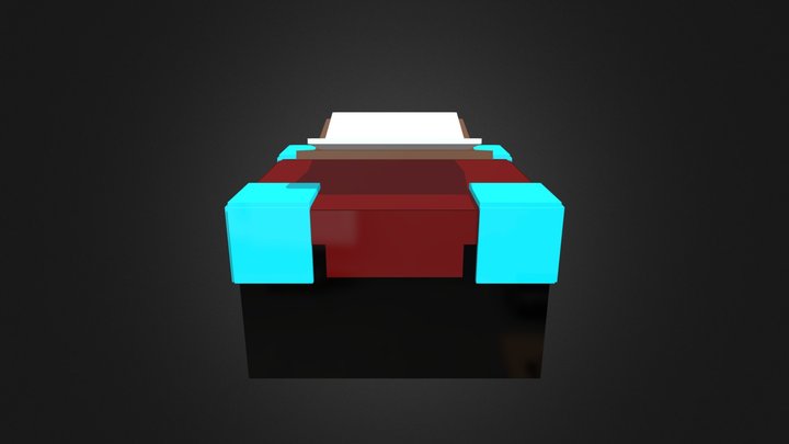 Minecraft Enchantment Table 3D Model