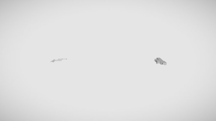 Марьянская (ЧБ модель) 3D Model