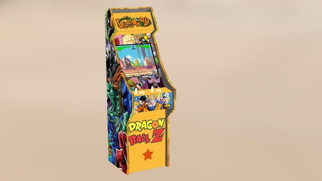 Arcade Machine 3D Model