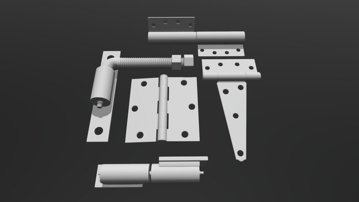 Hinges 3D Model